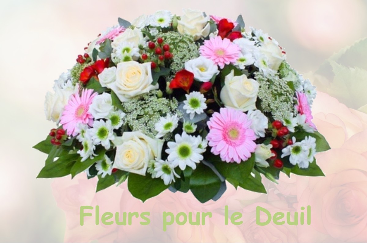 fleurs deuil FRESNE-LA-MERE